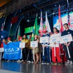 All 8 National Teams were welcomed and treated to an amazing Opening Ceremony for the ISA China Cup. Photo: ISA/Gonzales
